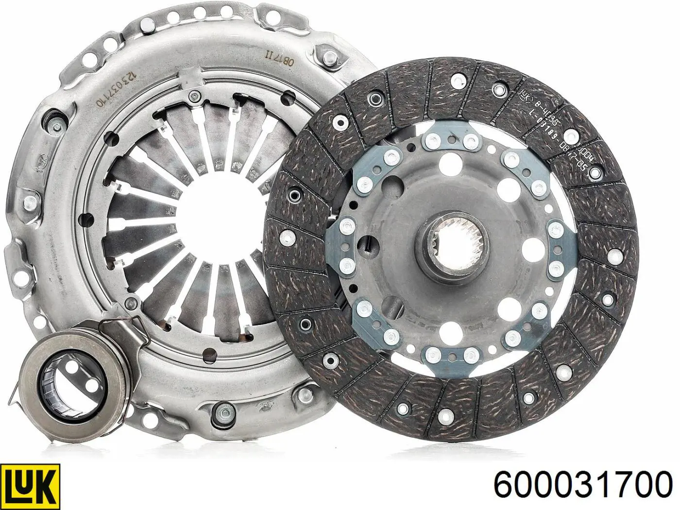 Купить 3000952001 Sachs Комплект сцепления (диск, корзина, подшипник)