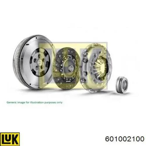 Комплект сцепления (3 части) LUK 601002100 цена, от 138.43 USD