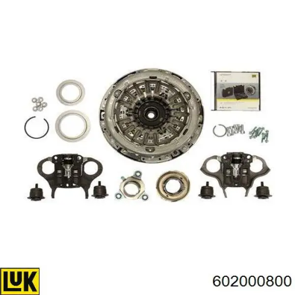 Купить 1803882 Ford Комплект сцепления (диск, корзина, подшипник)