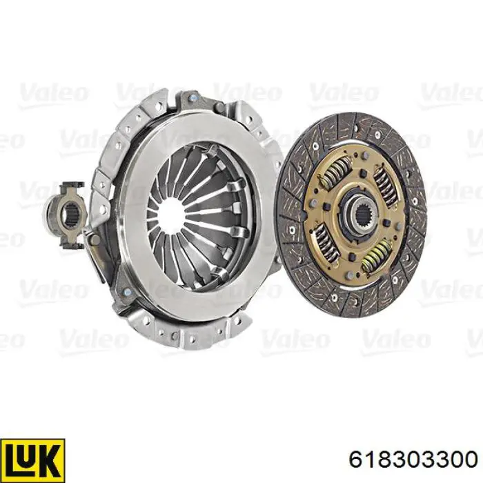618303300 LUK Сцепление в сборе