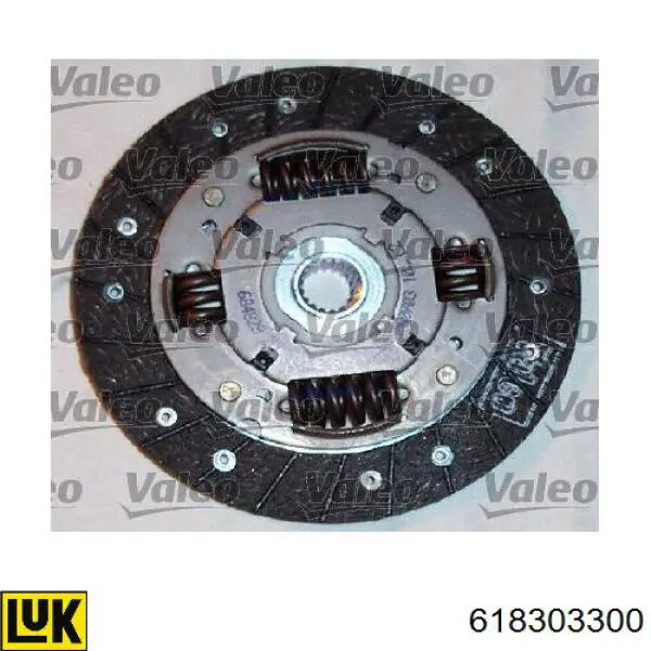 Комплект сцепления (3 части) LUK 618303300 цена, от 131.73 USD