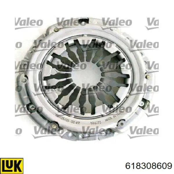 Комплект сцепления (3 части) LUK 618308609 цена, от 140.74 USD