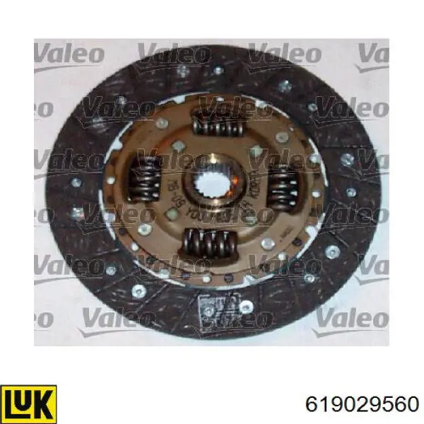 Комплект сцепления (3 части) LUK 619029560 цена, от 4805.69 UAH