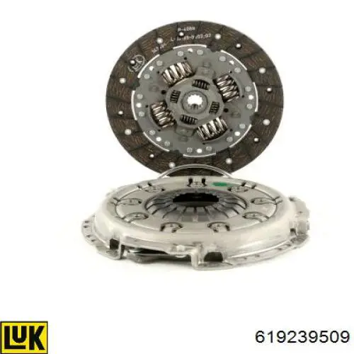 Комплект сцепления (3 части) LUK 619239509 цена, от 57.74 USD