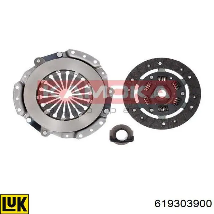 Купить 619303900 LUK Комплект сцепления (диск, корзина, подшипник)