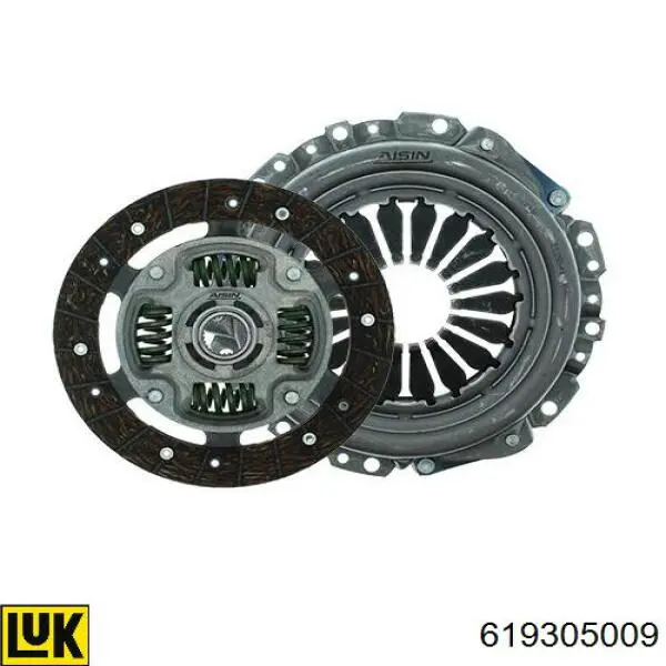 Комплект сцепления (3 части) LUK 619305009 цена, от 93.00 USD