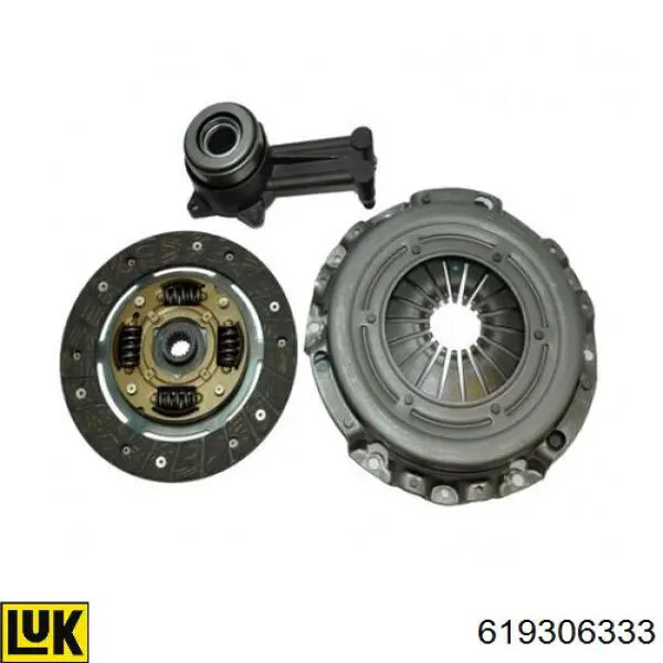Купить 2525283 Ford Комплект сцепления (диск, корзина, подшипник)