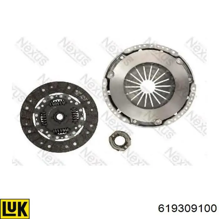 Купить 615230 Maxgear Комплект сцепления (диск, корзина, подшипник)