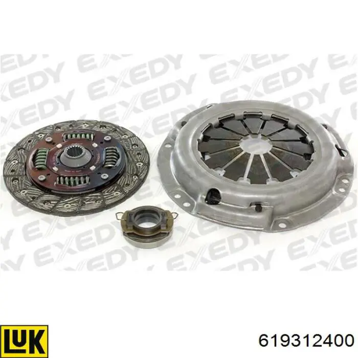 Комплект сцепления (3 части) LUK 619312400 цена, от 167.78 USD