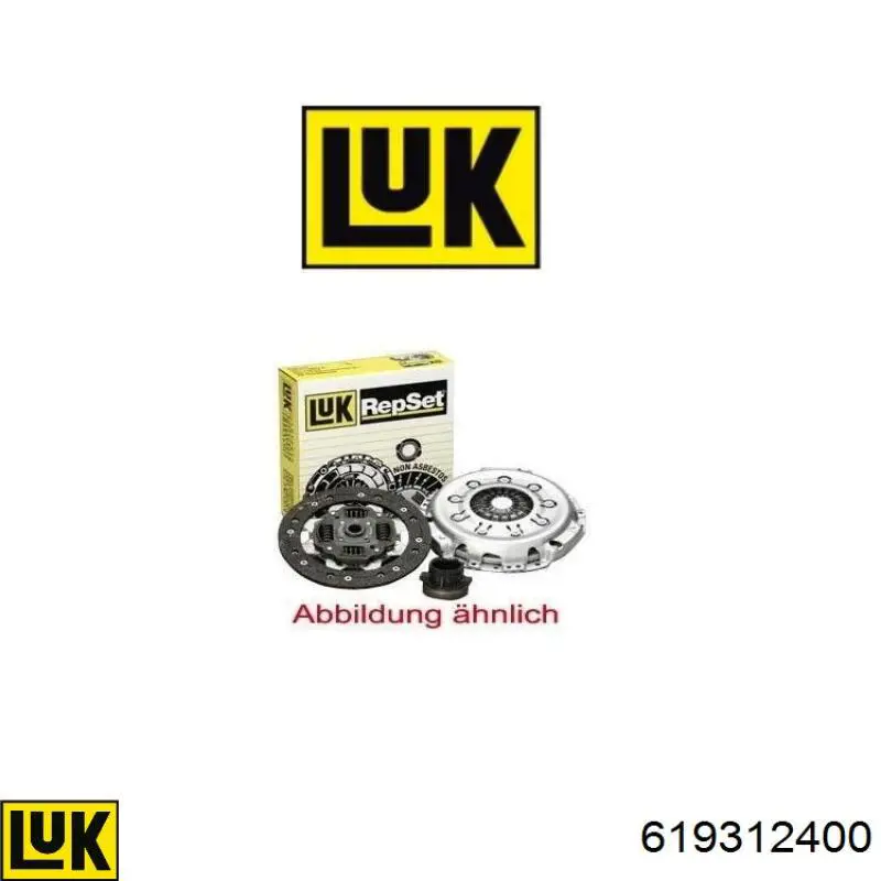 Купить 619312400 LUK Комплект сцепления (диск, корзина, подшипник)