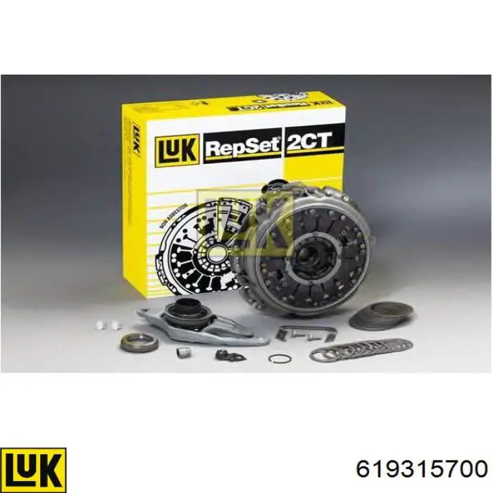 Комплект сцепления (3 части) LUK 619315700 цена, от 147.03 USD