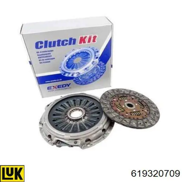 Комплект сцепления (3 части) LUK 619320709 цена, от 137.81 USD