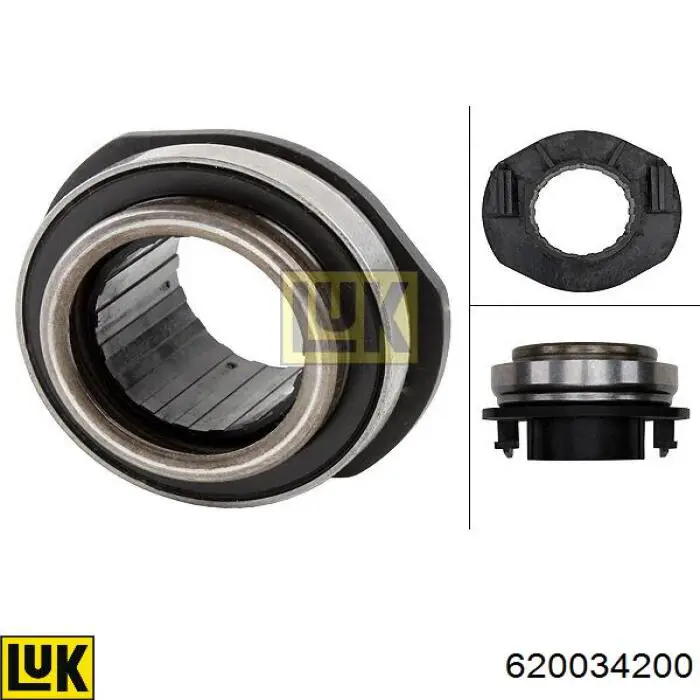 Kit de embraiagem (3 peças) 620034200 LUK