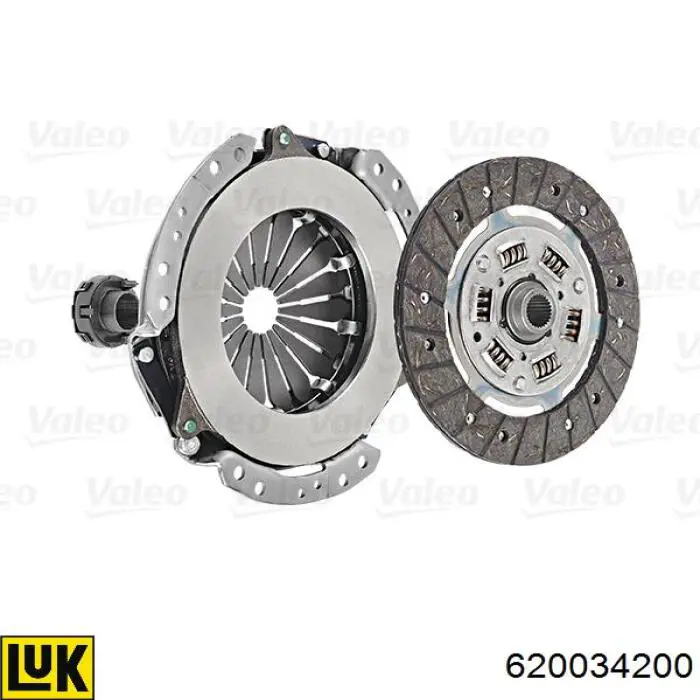 Kit de embraiagem (3 peças) LUK 620034200 preço, a partir de 126,50 USD
