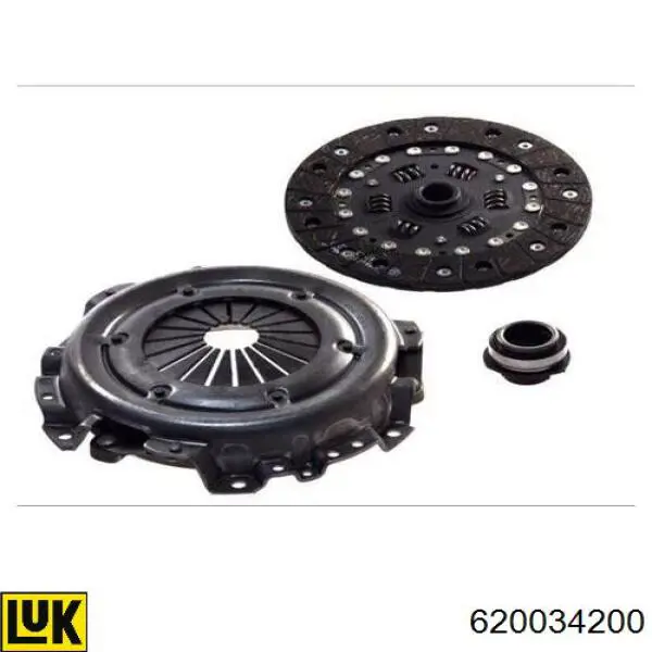 620034200 LUK Kit de embraiagem (3 peças)