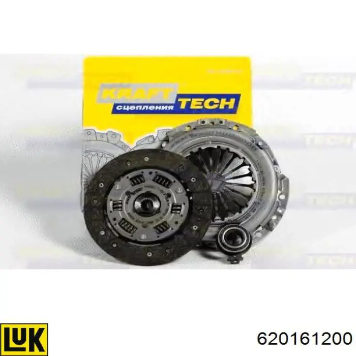 Комплект сцепления (3 части) LUK 620161200 цена, от 127.41 USD
