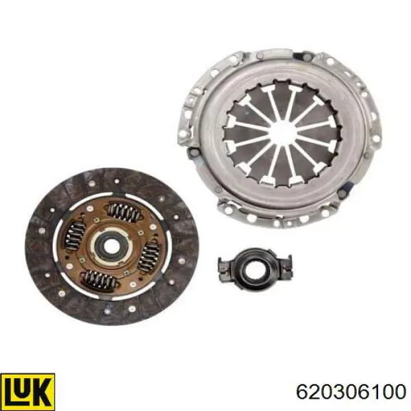 Комплект сцепления (3 части) LUK 620306100 цена, от 122.64 USD