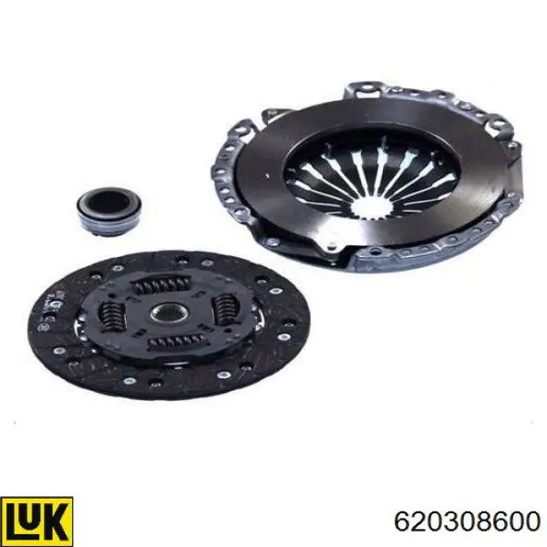 Комплект сцепления (3 части) LUK 620308600 цена, от 138.51 USD