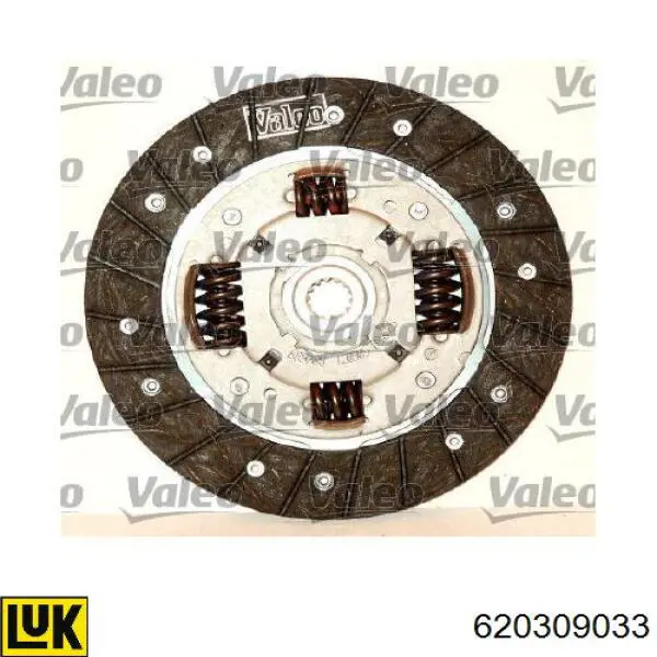 Комплект сцепления (3 части) LUK 620309033 цена, от 223.42 USD