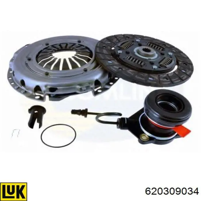 Купить 620309034 LUK Комплект сцепления (диск, корзина, подшипник)