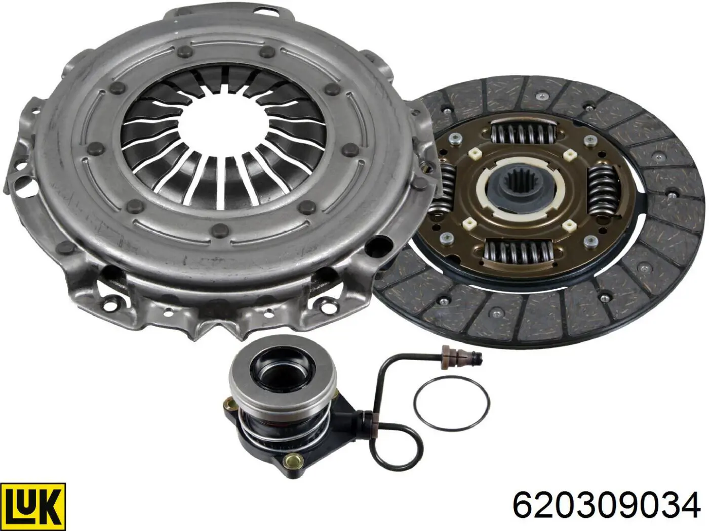 Комплект сцепления (3 части) LUK 620309034 цена, от 171.12 USD