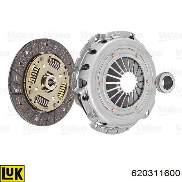 Купить 620311600 LUK Комплект сцепления (диск, корзина, подшипник)
