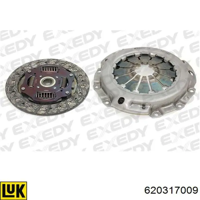 Комплект сцепления (3 части) LUK 620317009 цена, от 178.16 USD