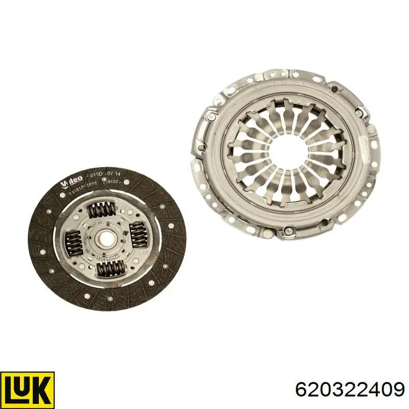 Купить 7701477877 Renault (RVI) Комплект сцепления (диск, корзина, подшипник)