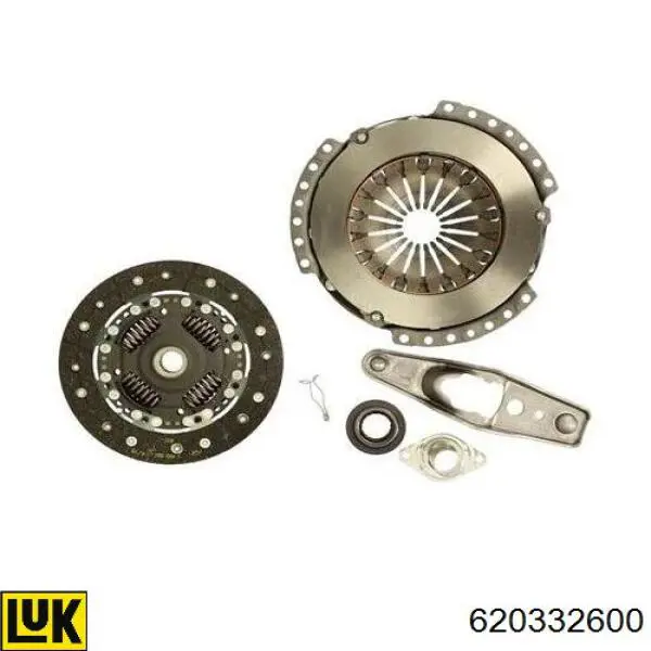 Kit de embraiagem (3 peças) 620332600 LUK
