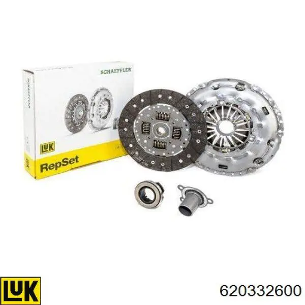 620332600 LUK Kit de embraiagem (3 peças)