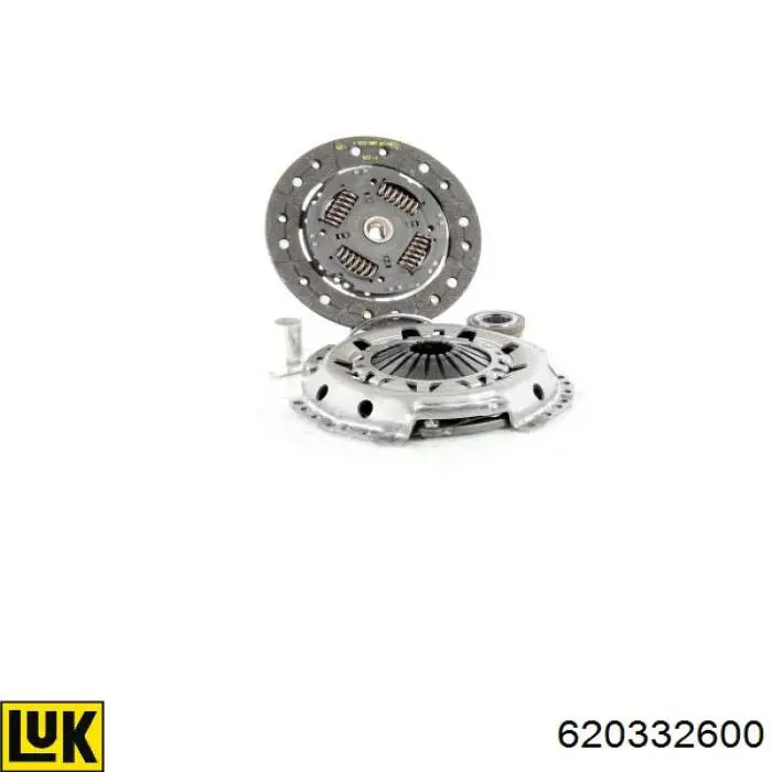 Kit de embraiagem (3 peças) 620332600 LUK