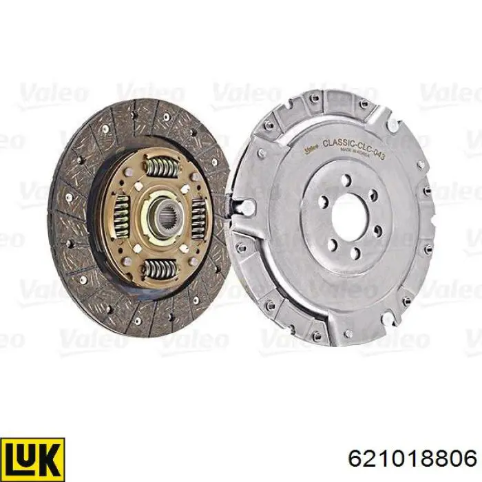 Комплект сцепления (3 части) LUK 621018806 цена, от 97.15 USD