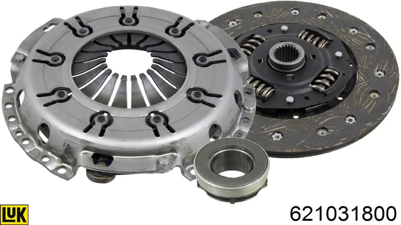Комплект сцепления (3 части) LUK 621031800 цена, от 104.38 USD