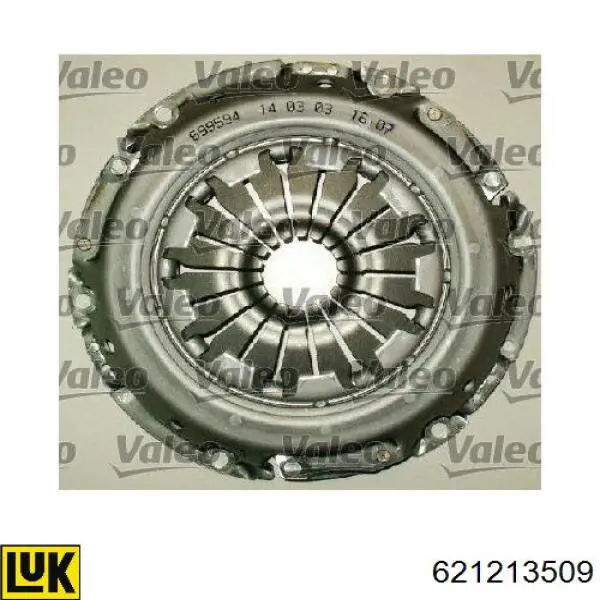 Купить 96FX7L596BA Ford Комплект сцепления (диск, корзина, подшипник)