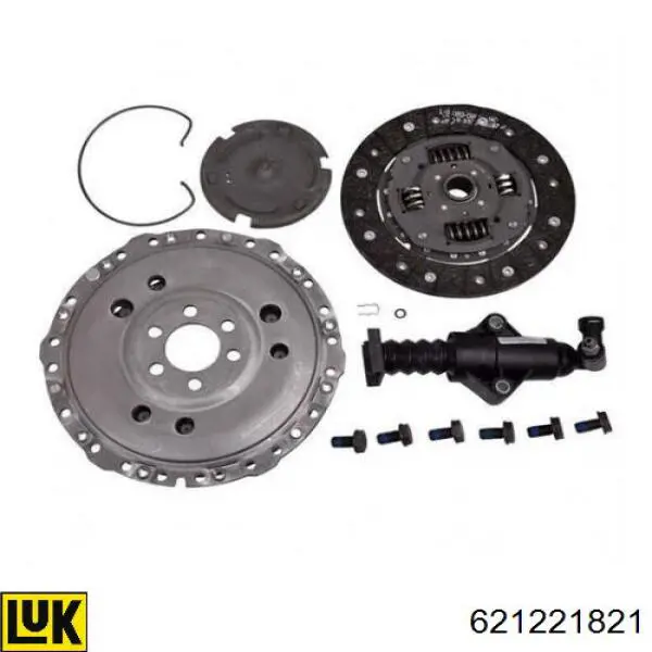 Комплект сцепления (3 части) LUK 621221821 цена, от 186.23 USD
