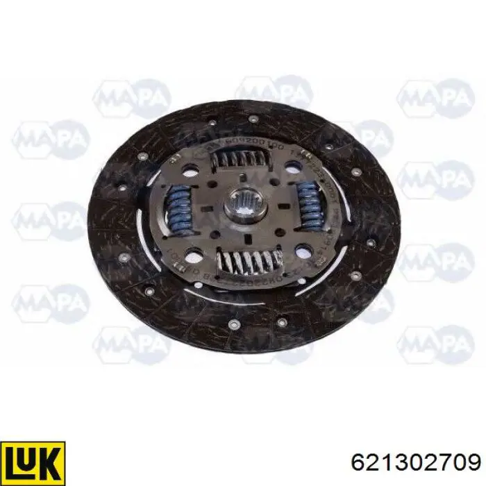 Комплект сцепления (3 части) LUK 621302709 цена, от 139.01 USD