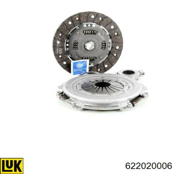 Комплект сцепления (3 части) LUK 622020006 цена, от 159.20 USD