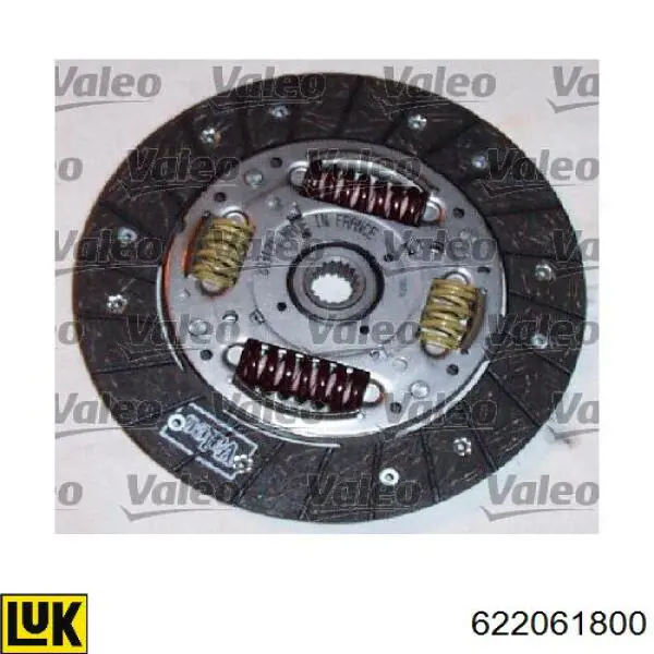 Комплект сцепления (3 части) LUK 622061800 цена, от 143.36 USD