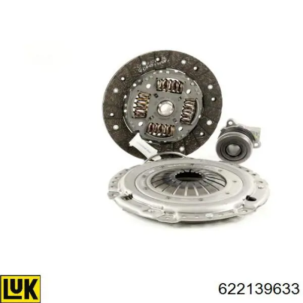 Комплект сцепления (3 части) LUK 622139633 цена, от 162.56 USD