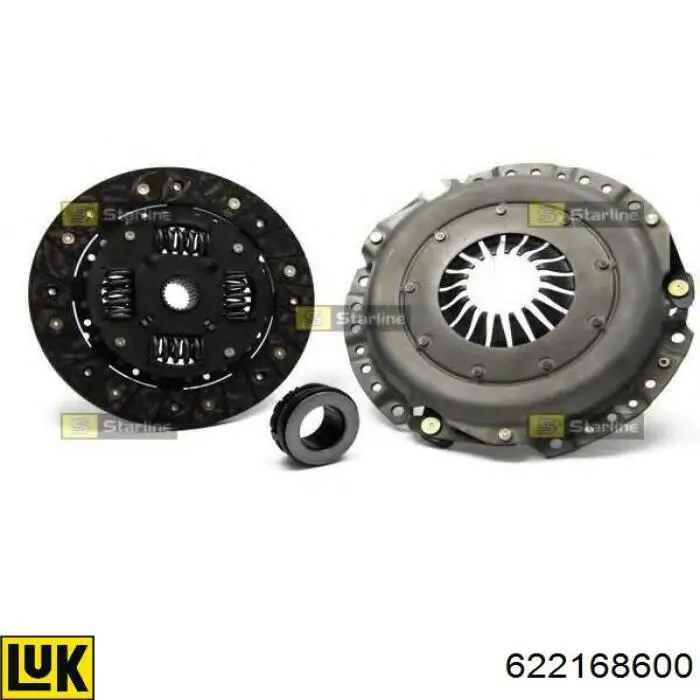 Комплект сцепления (3 части) LUK 622168600 цена, от 178.85 USD