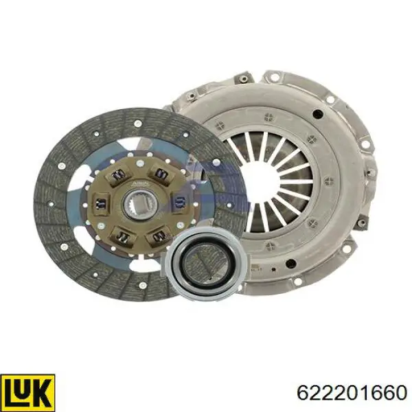 Комплект сцепления (3 части) LUK 622201660 цена, от 105.29 USD