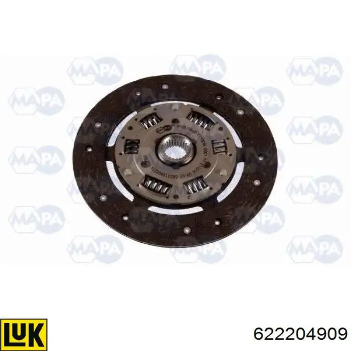 Комплект сцепления (3 части) Ford 1057584 цена, от 169.31 USD
