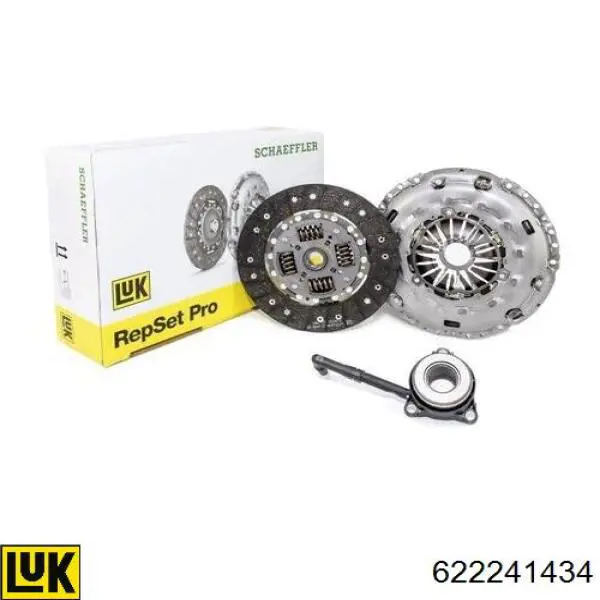 1061863 Ford kit de embraiagem (3 peças)