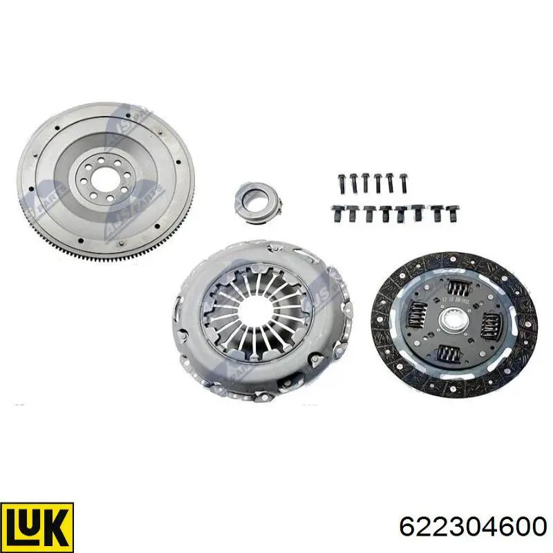 Комплект сцепления (3 части) Kawe 962052 цена, от 145.65 USD