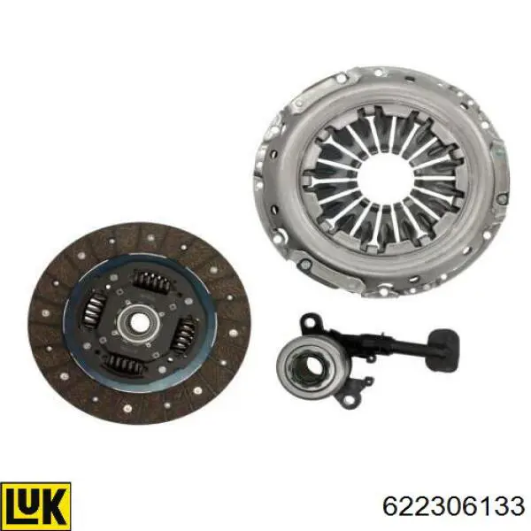 Комплект сцепления (3 части) VALEO 834457 цена, от 176.46 USD