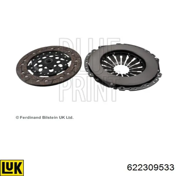 Комплект сцепления (3 части) LUK 622309533 цена, от 236.17 USD