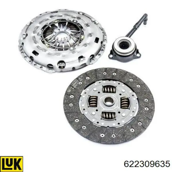 Комплект сцепления (3 части) Sachs 3000990381 цена, от 169.46 USD