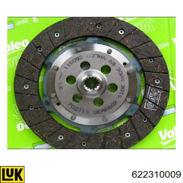 Купить 622310009 Polcar Комплект сцепления (диск, корзина, подшипник)