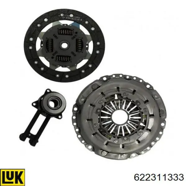 Комплект сцепления (3 части) VALEO 834159 цена, от 239.06 USD