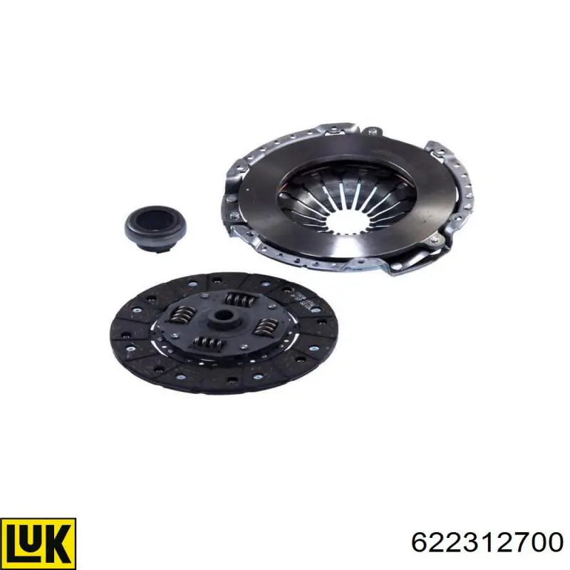 Комплект сцепления (3 части) LUK 622312700 цена, от 175.22 USD